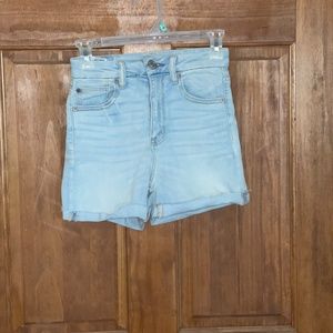 American Eagle next level stretch high rise shorts